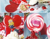 Despicable Me Minion Valentine's Day Set - Printable - Digital File - INSTANT DOWNLOAD Il_170x135