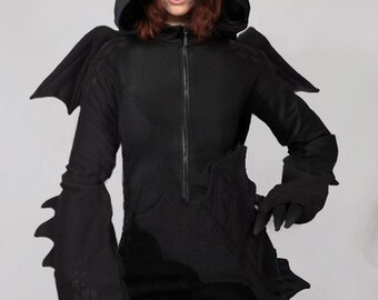 Hoodie "Night Fury", dragon toothless inspired