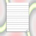 Preschool Writing Paper Lined Paper for Kindergarten by KIDZNOTE