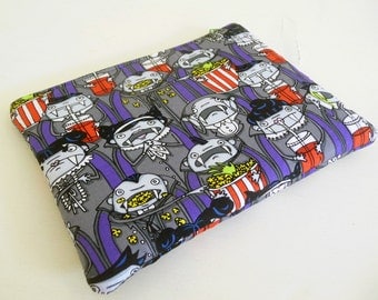 Padded Nook Simple Touch Case, Sleeve Vampires at the Movies also fits Nook Glowlight