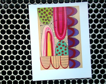 Circus Curtains II - Fine Art Giclee Print