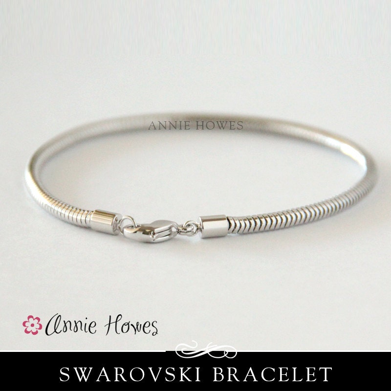 Swarovski BeCharmed Snake Chain Bracelet for Pave by AnnieHowes