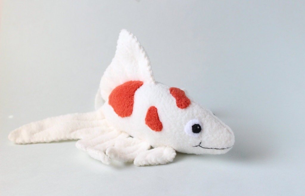 stuffed koi fish