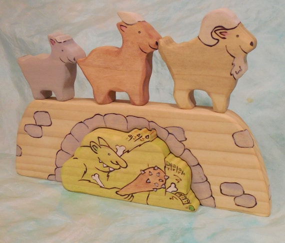 3 billy goats gruff toys