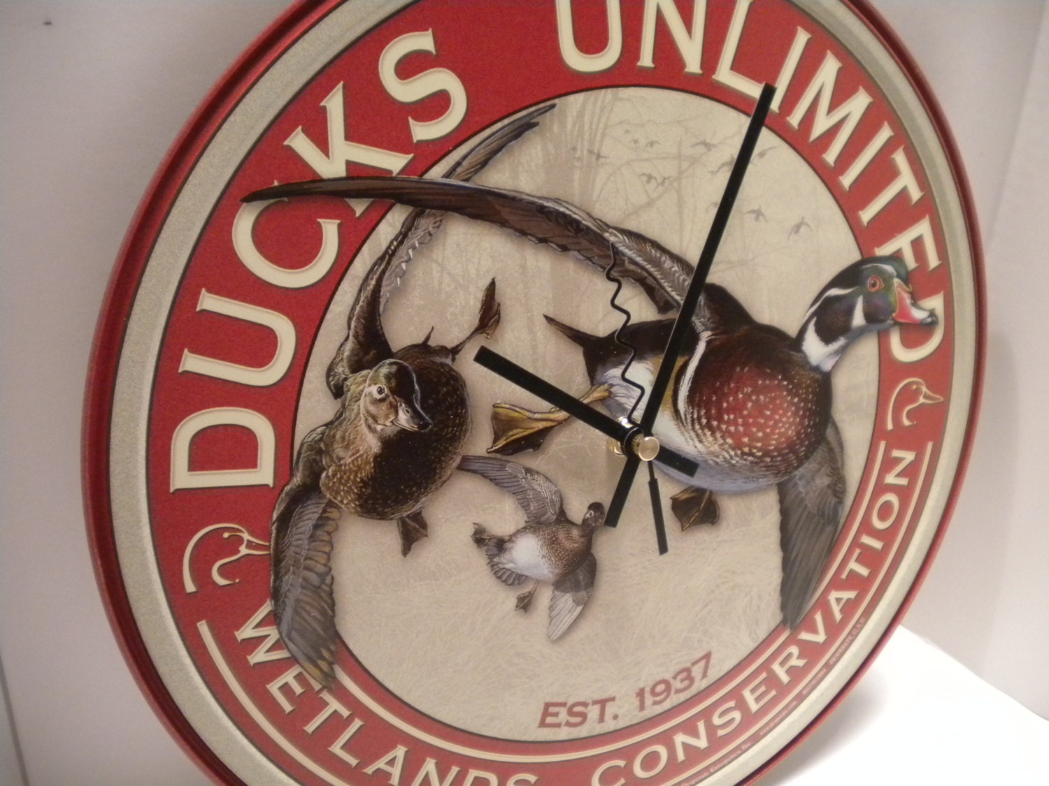 Ducks Unlimited Clock