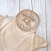 Primitive Decor - Vintage Moon Print - Hand Puppet -Photo Prop - Vintage Themed - Antique Childrens Toy