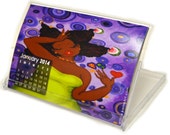 2014 Luscious  Calendar for desktop  - KarinsArt by Karin Turner