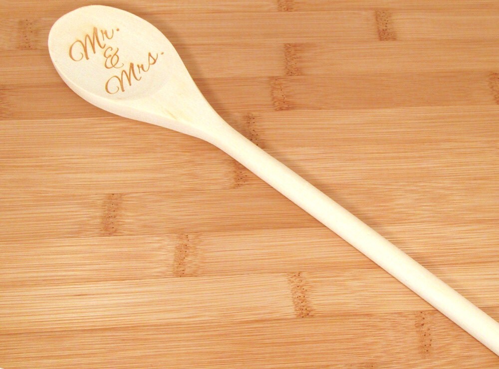 Personalized Wooden Spoon Engraved Custom Wooden Spoon 1