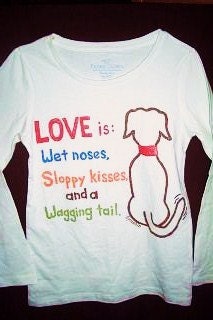 brandy melville puppy love shirt