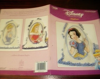Disney Crochet Pattern Leaflet Princess Afghans Leisure Arts 4212 Crochet Pattern Leaflet Rare and HTF