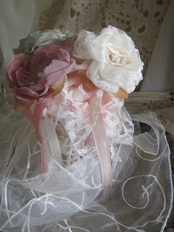 Items similar to Alternative Flowers Burlap Wedding Decor Vase Flowers