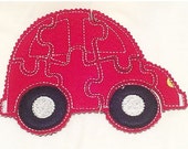 Christmas in July Sale Red car Felt Puzzle game Perfect for party favors, school treats busy bags or quiet books Il_170x135