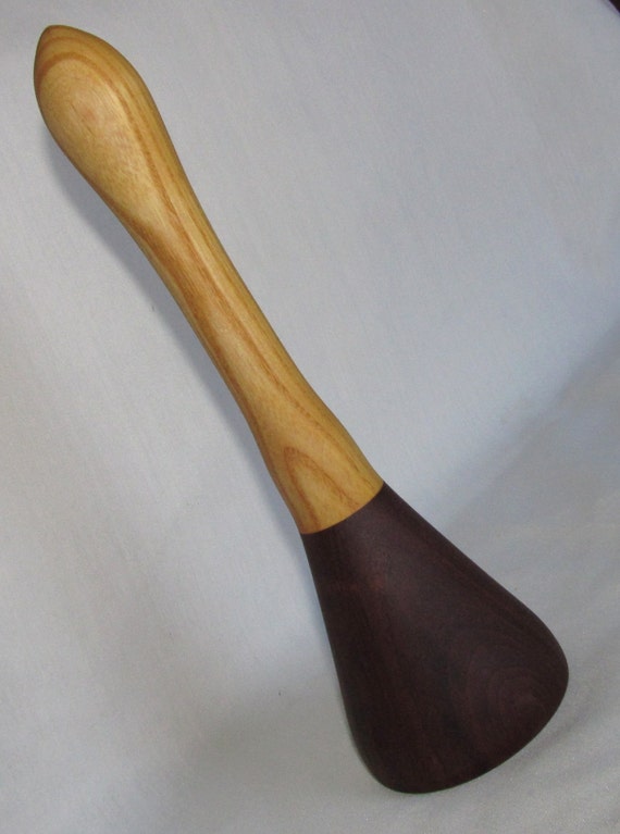 Potato Masher Wooden Ash and Walnut Vintage Inspiration