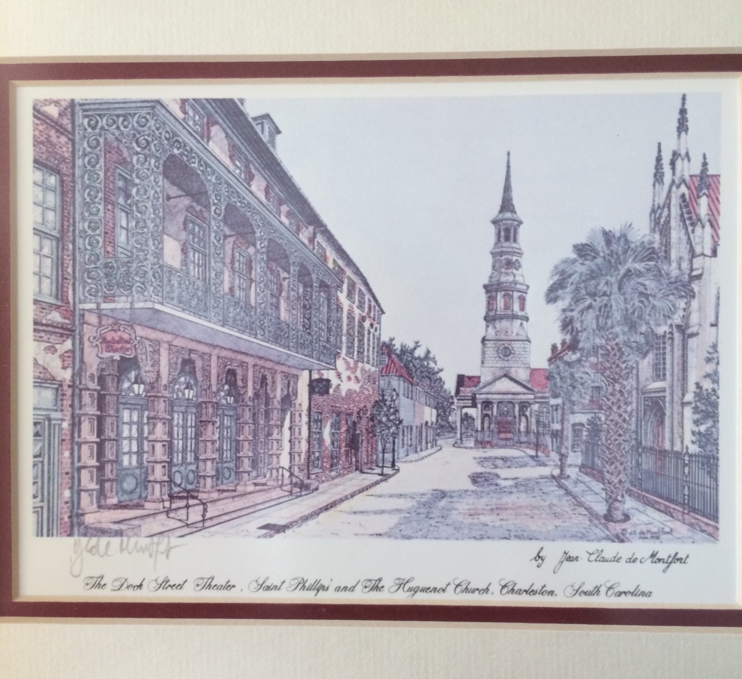 Jean Claude de Montfort Print