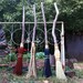 Witch's Besom in your choice of Natural, Black, Rust or Mixed Broomcorn