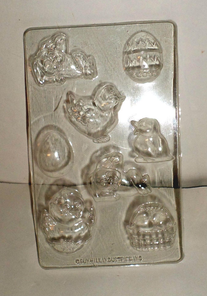 Sunhill Easter Candy Mold Easter Bunny Candy Mold by carriesattic