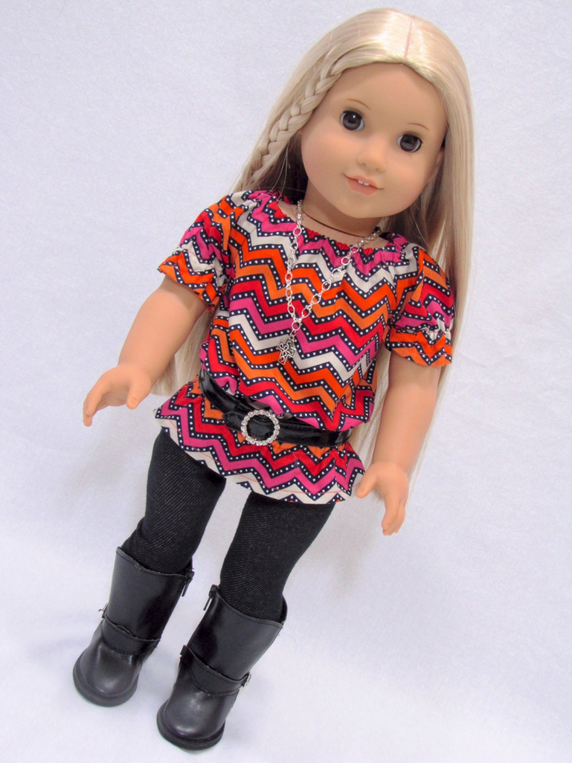 Handmade Doll Clothes Fits American Girl Doll Trendy Back to