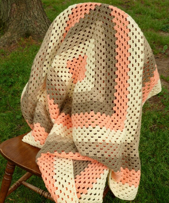 Mrs. Muir Afghan PDF Crochet Pattern Instant Download