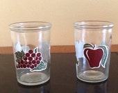 Set of 2 Bama Jelly Glasses Set of 2 Bama Jelly Glasses