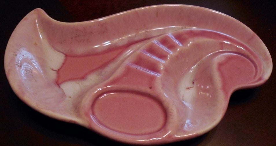 RETRO ASHTRAY PINK Ashtray Pink Ashtray Retro Home Decor