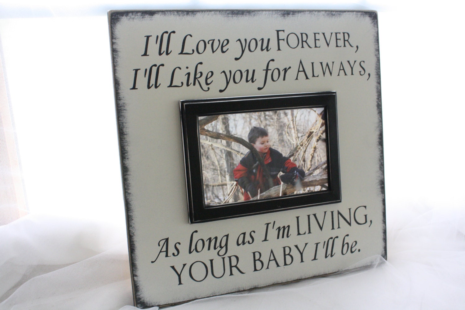 Wall Mount Picture FrameI'll Love you Forever I'll