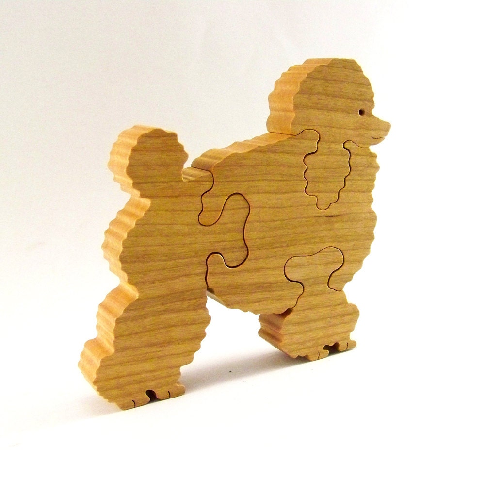 Poodle Wood Puzzle