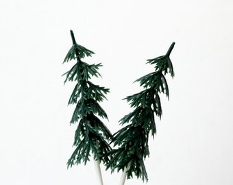 Pine Tree Cupcake Picks (12)