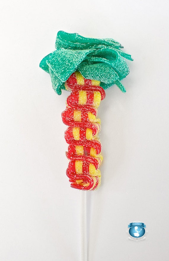 10 Palm Tree Candy Kabobs by SweetsIndeed on Etsy