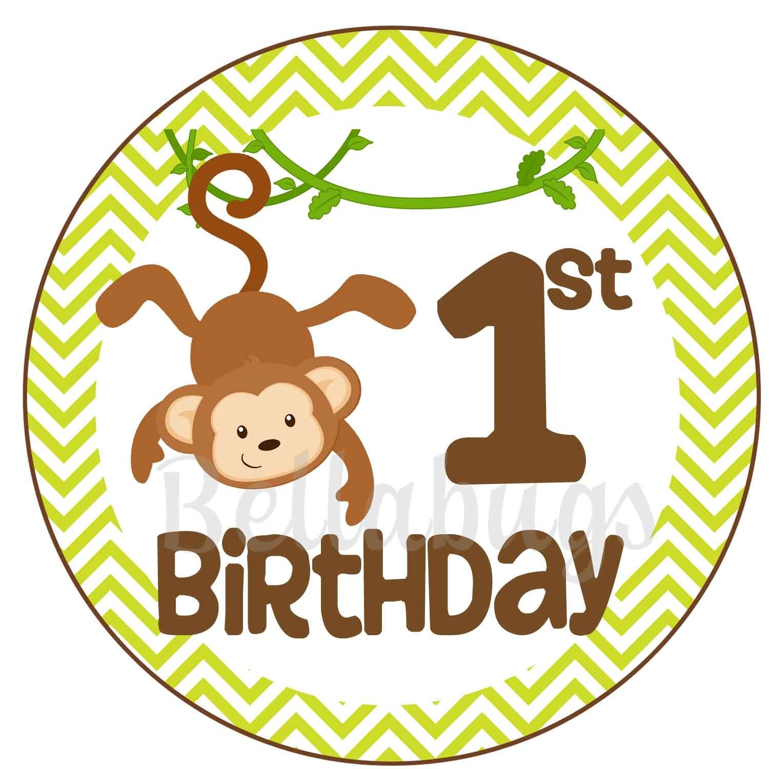 First Birthday PRINTABLE Digital IronOn Transfer Design