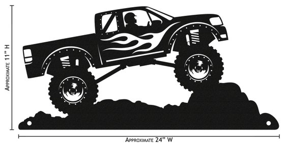 Hand Made Farrell 4x4 Truck Simple Silhouette NEW by swenproducts