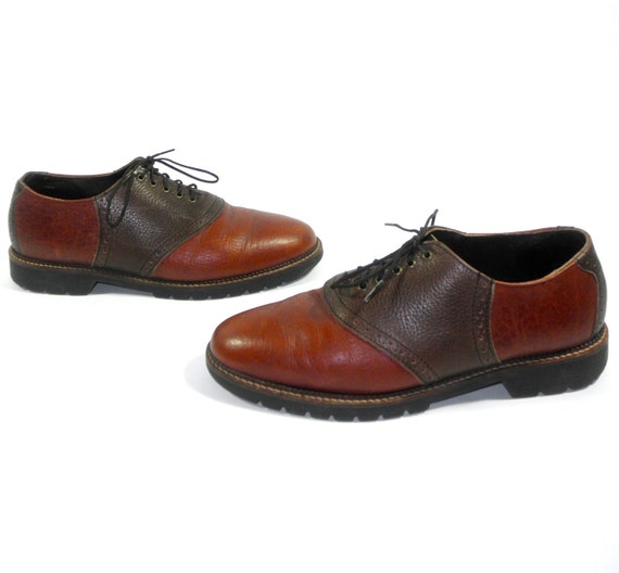 H.S. Trask Men�s Gallatin Saddle Shoes Brown Buffalo and