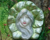 Garden Fairy plaque - very delicate detail - Die Stone Cast