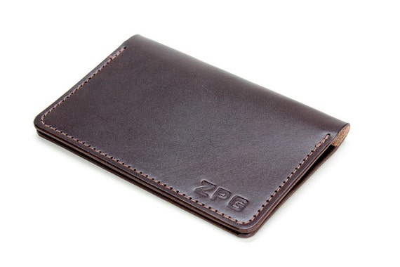 Personalized Wallet Mens Personalized Leather Wallet by TAGSMITH