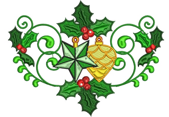 Christmas Machine Embroidery Design Digitized Pattern All