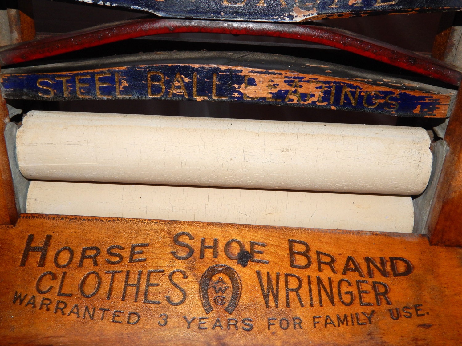 Primitave Portable Clothes Wringer Washer American Wringer Co.