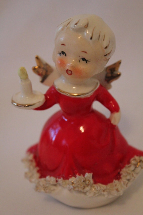 relco angel vintage christmas figurines early 1960s relco angel vintage christmas figurines early 1960s