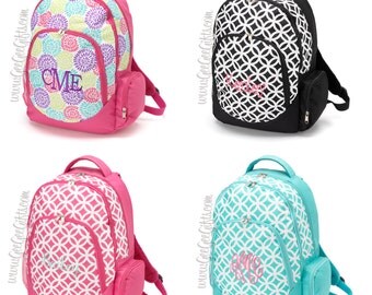 monogrammed backpacks for adults