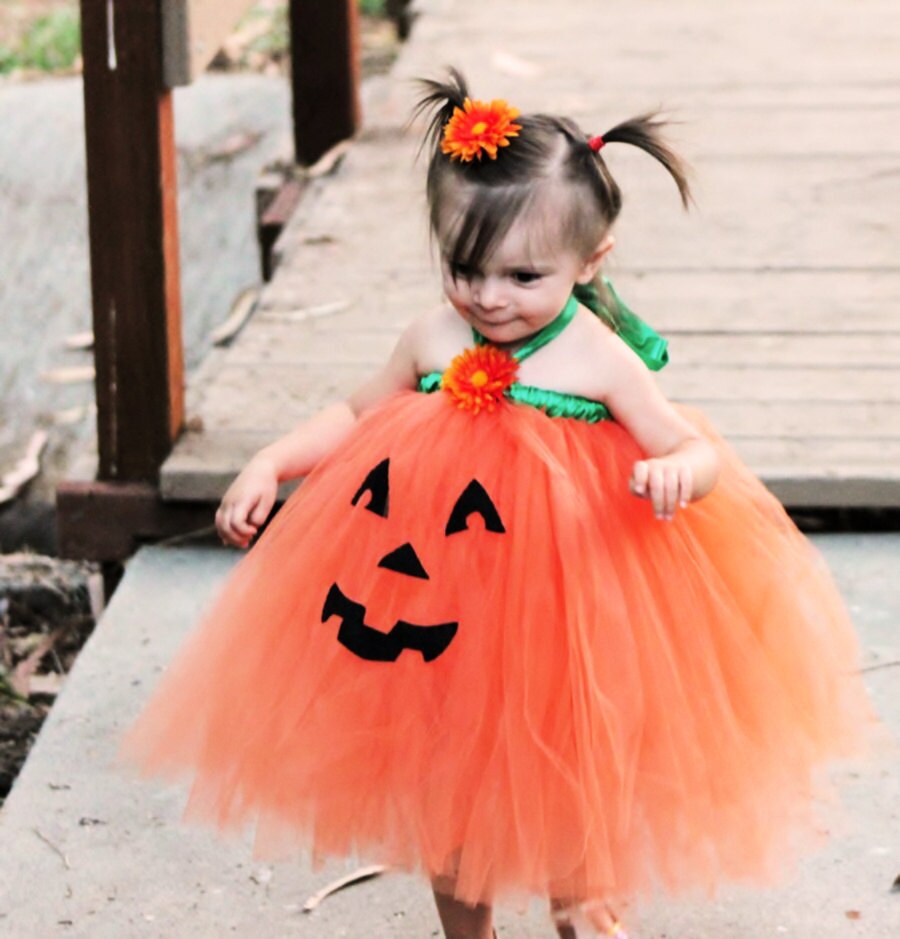 Pumpkin Costume Halloween Tutu Pumpkin Tutu Dress