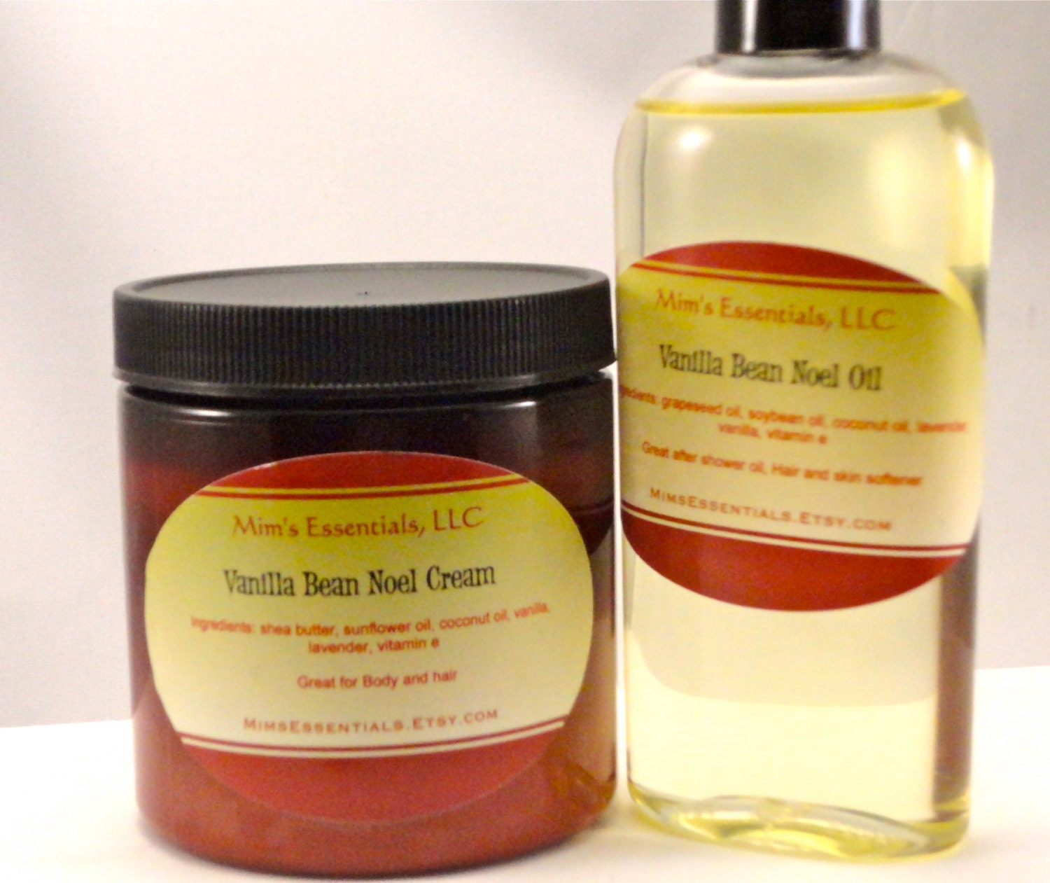 Vanilla Bean Noel Cream 8 oz by MimsEssentials on Etsy