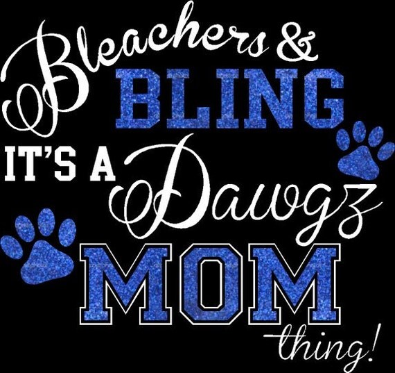 Items similar to Bleachers and Bling Mom Shirt ORIGNIAL DESIGN by The