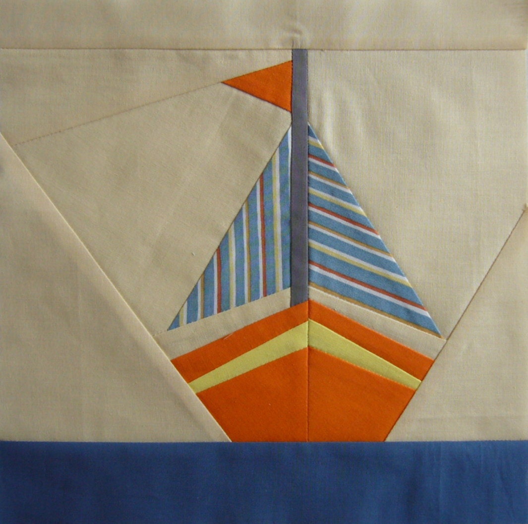 free paper pieced sailboat pattern