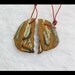 Nugget US Biggs Picture Jasper Earring Bead,27x16x3mm,6.17g
