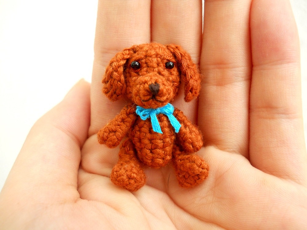 crochet dog stuffed animal