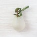 Wearable Planter No. 6, Lapel Pin, in Transparent