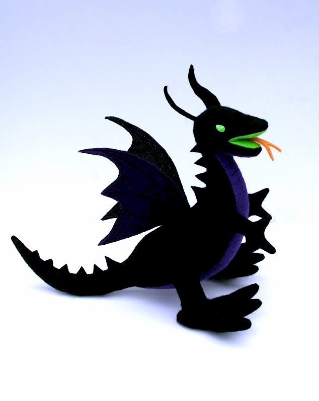 maleficent dragon plush