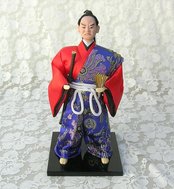 japanese samurai doll