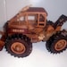 Deluxe Log Skidder Handcrafted Wooden