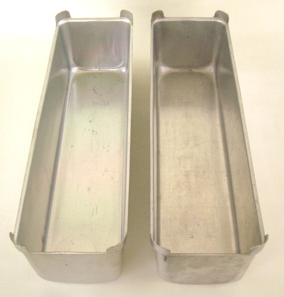Wearever Long Angel Food Cake Pans 2769 Aluminum 15.5 x 4 x