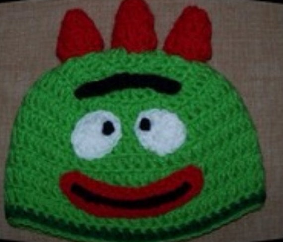 Brobee Yo Gabba Gabba Crochet Hat