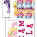 My Little Pony Printable Centerpiece without NAME and AGE